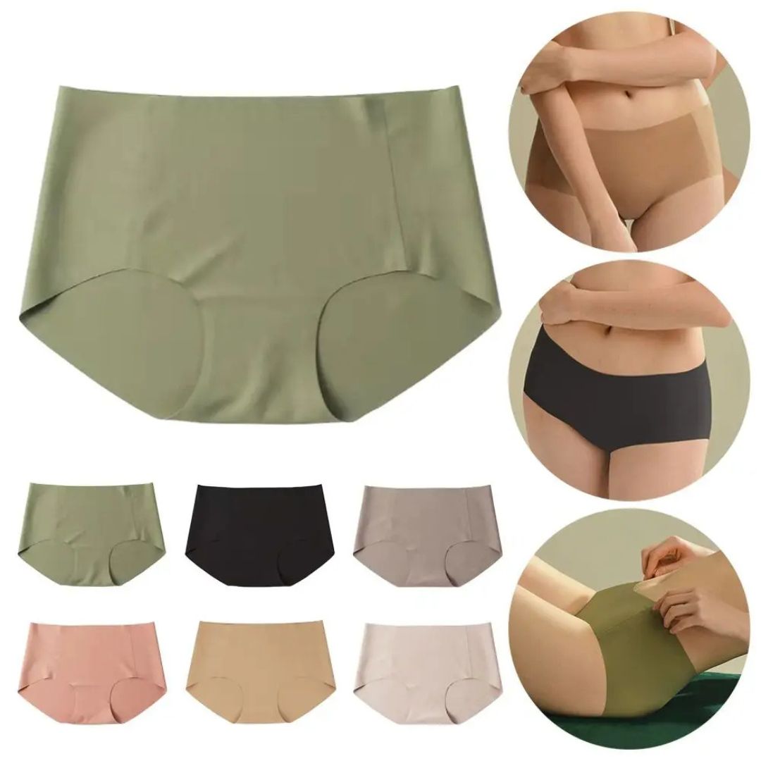 Bragas sin costuras de cintura media