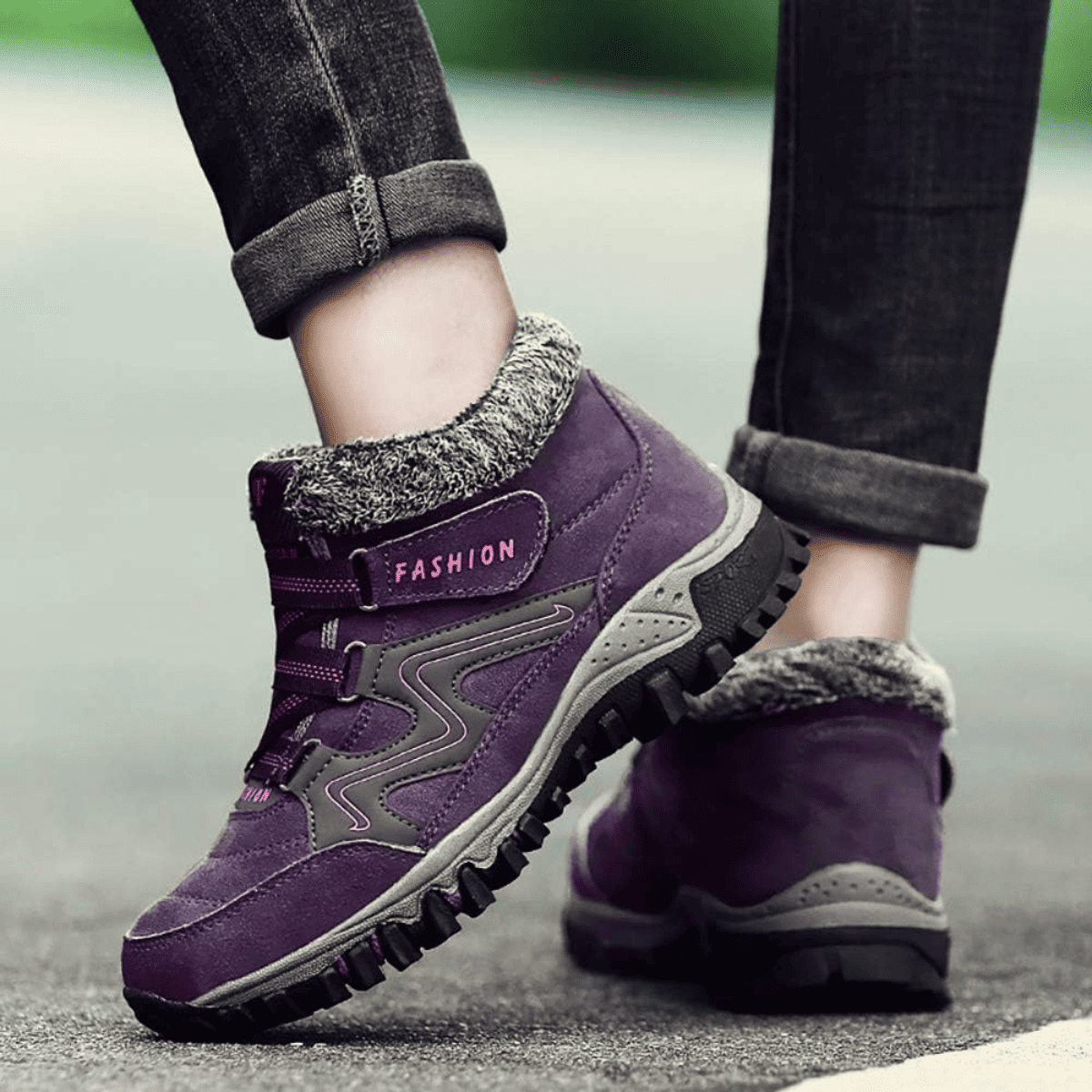 OrthoSoft Zapatillas Ortopédicas para Mujer – Alivio del Dolor y Pies Calientes