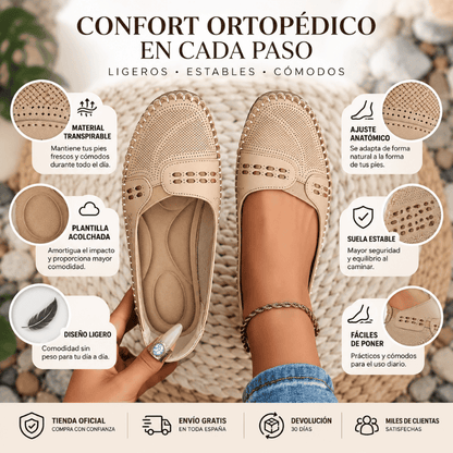 Zapatos Ortopédicos ConfortFlex para Mujer + Regalos Gratis