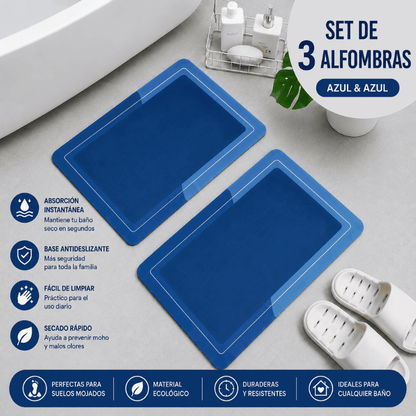 Alfombra de Baño Premium HydraMat™ – Tecnología de 4 Capas con Secado Instantáneo