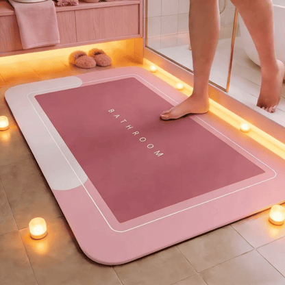 Alfombra de Baño Premium HydraMat™ – Tecnología de 4 Capas con Secado Instantáneo