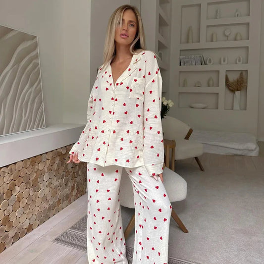 Pijama “Dulce Abrazo” de Algodón