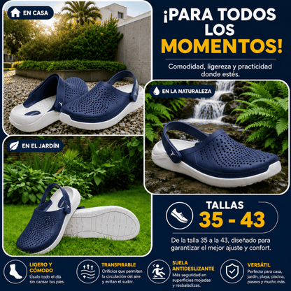 Zueco Anatómico OrthoFlex™ - Comodidad y Ligereza en Cada Paso
